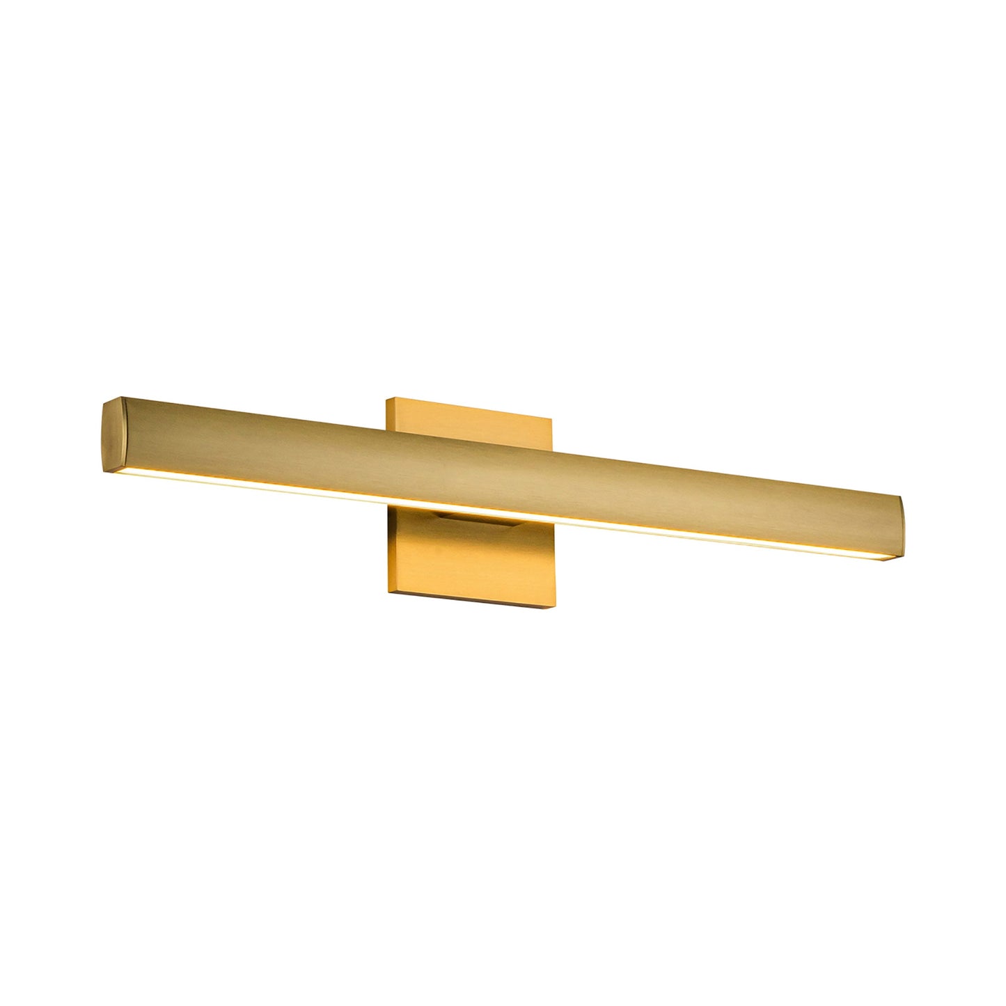 Vera LED Bath Vanity Light in Brushed Gold (23-Inch).