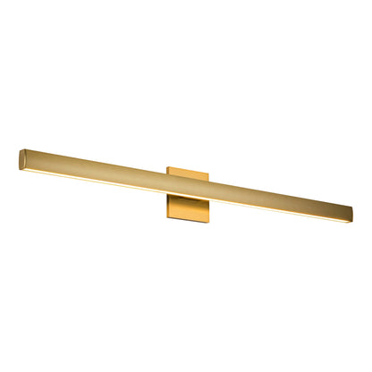 Vera LED Bath Vanity Light in Brushed Gold (38-Inch).