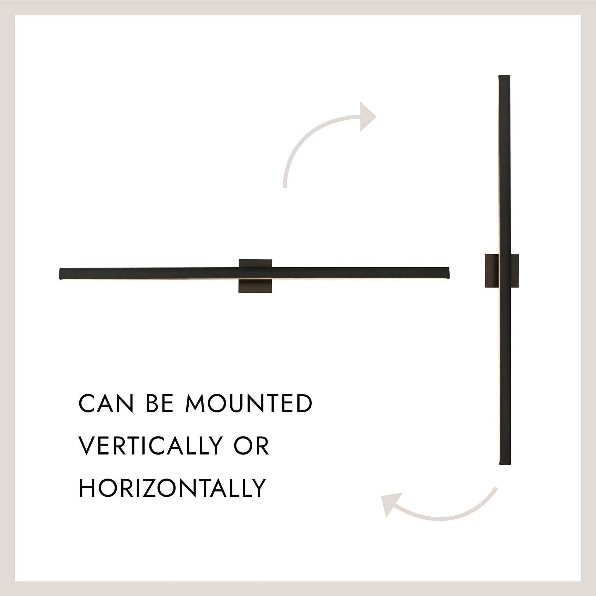 Vera LED Bath Vanity Light in Detail.