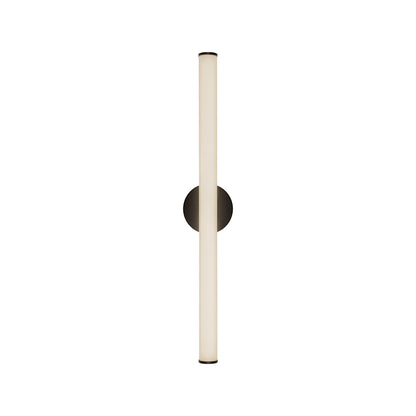 Vire LED Bath Wall Light in Black (30-Inch).