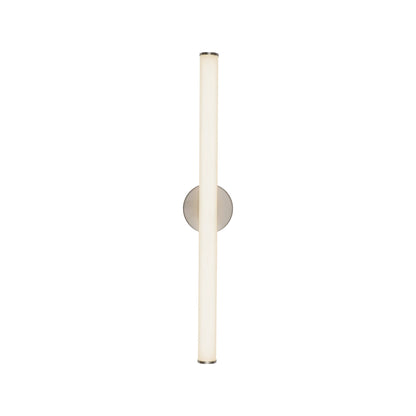 Vire LED Bath Wall Light in Brushed Nickel (30-Inch).