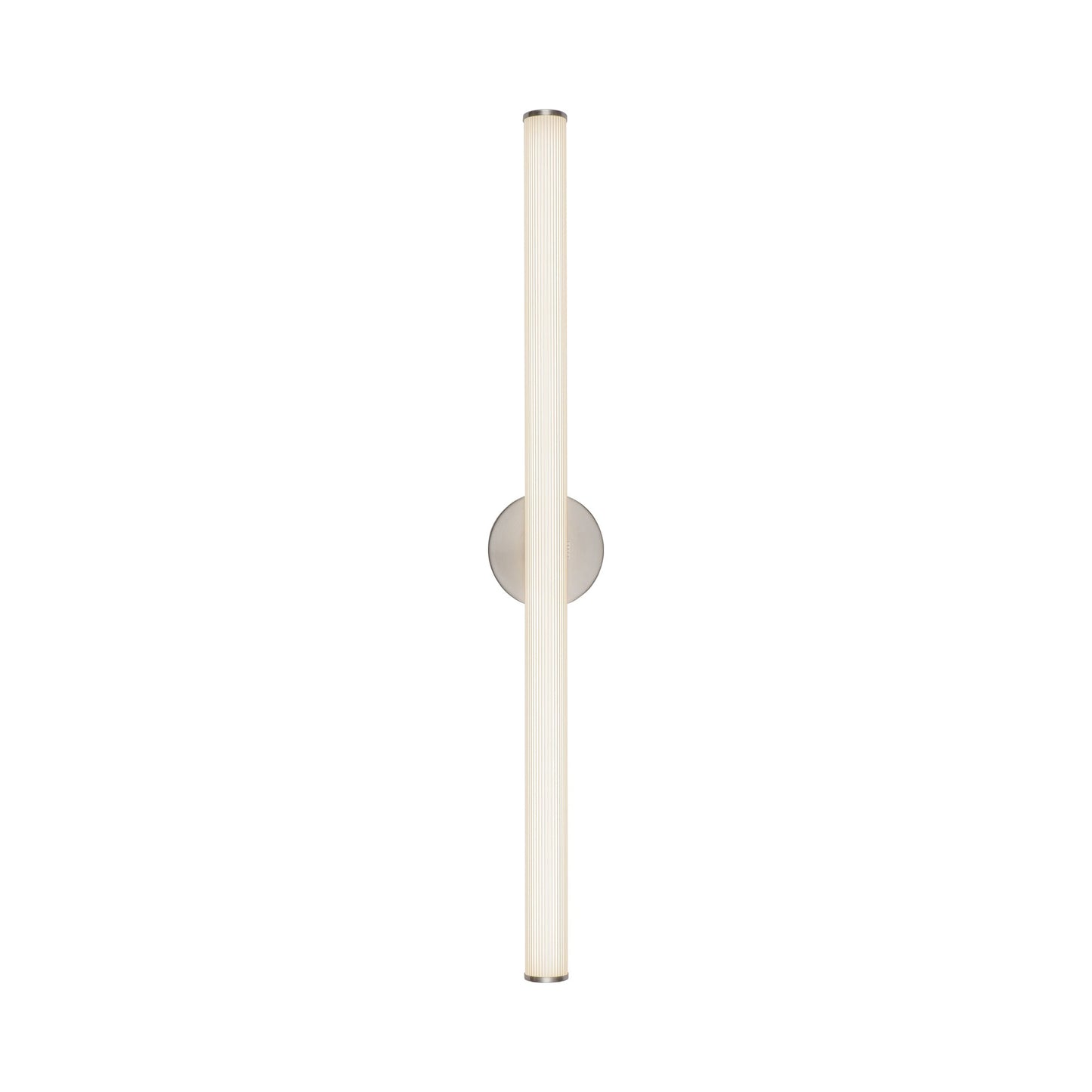 Vire LED Bath Wall Light in Brushed Nickel (36-Inch).