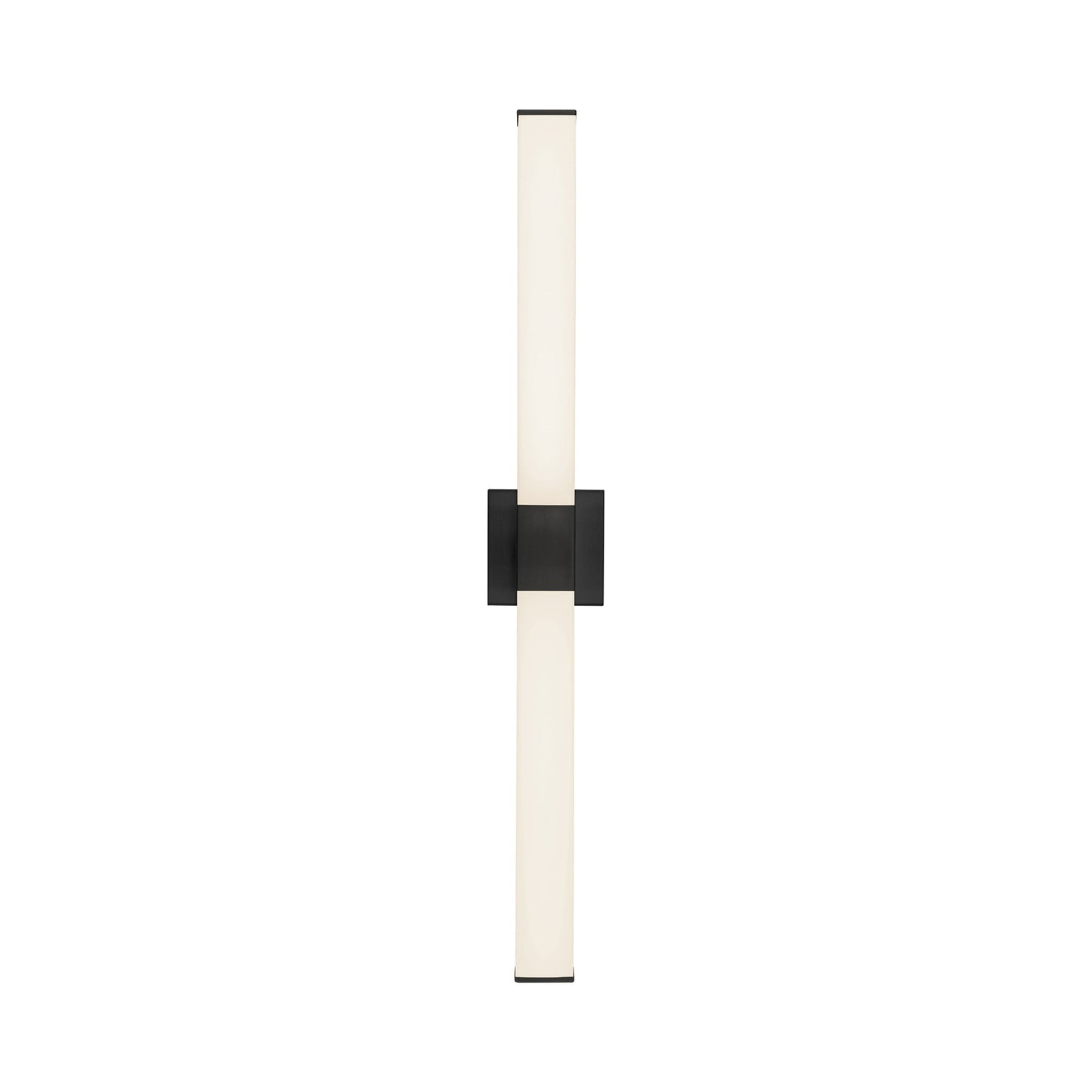Vivi LED Bath Wall Light in Black (36-Inch).