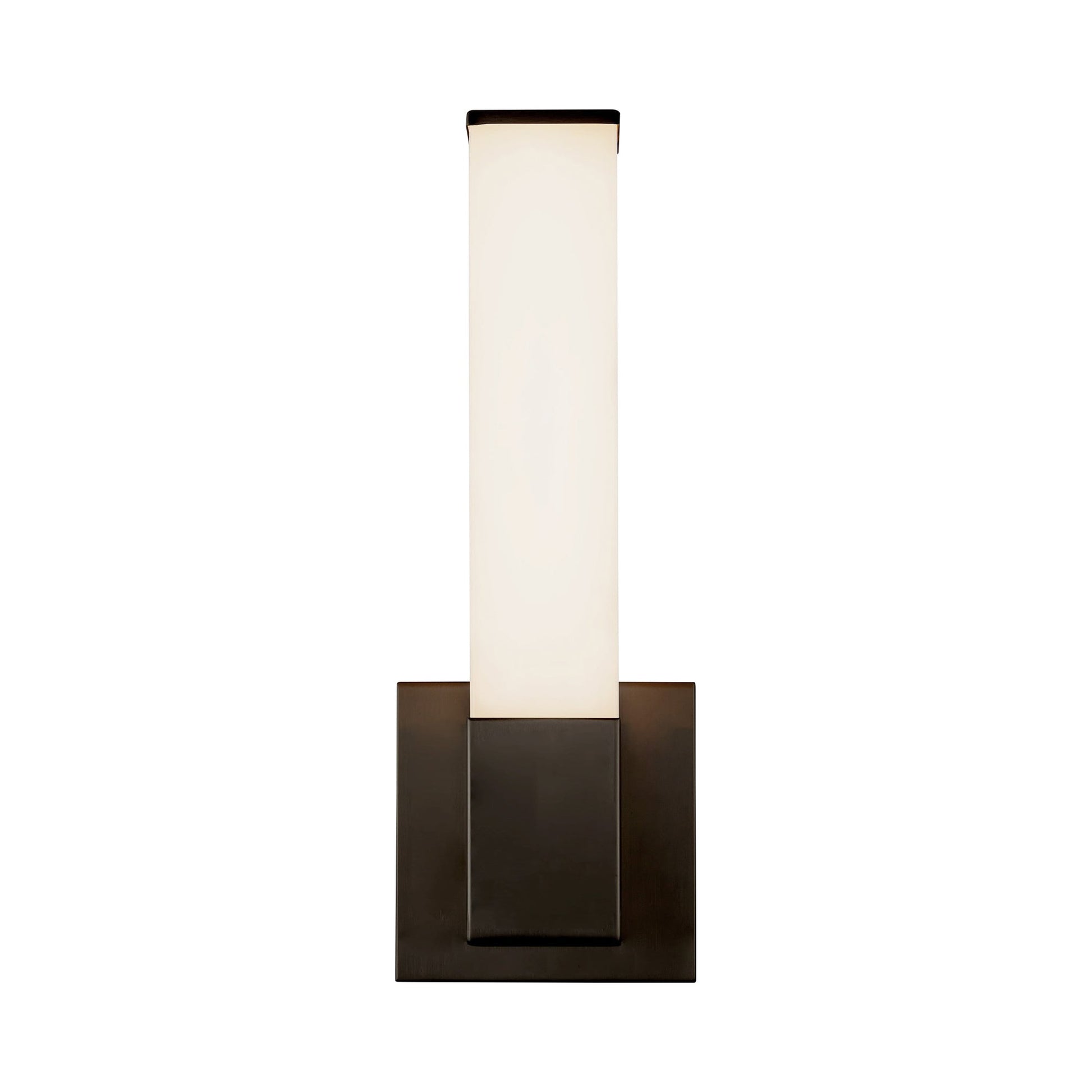 Vivi Vertical LED Bath Wall Light in Black.