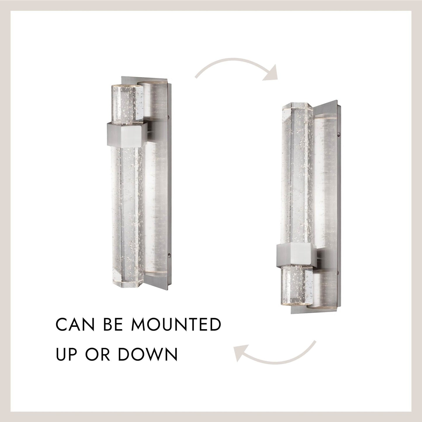 Warwick LED Wall Light in Detail.