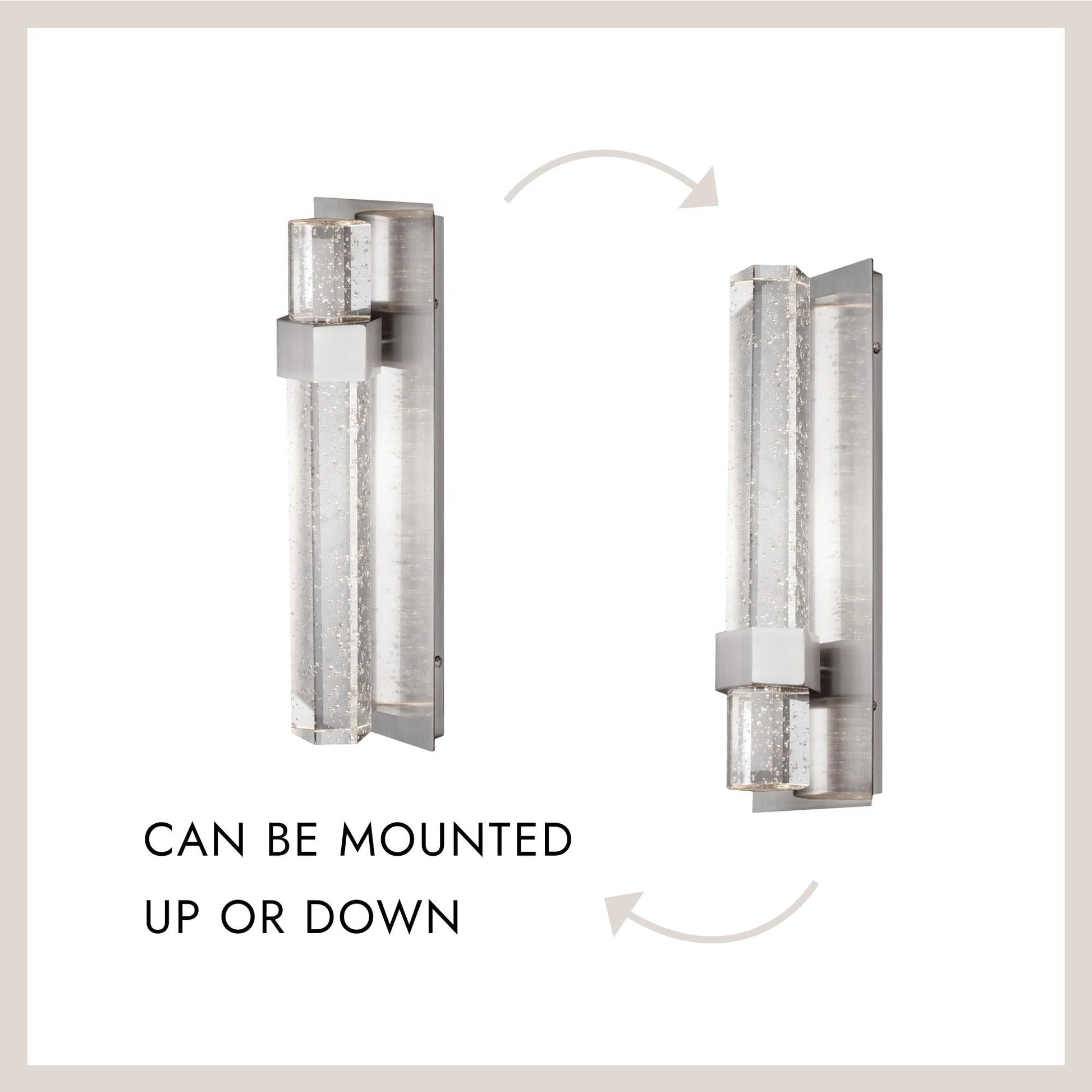 Warwick LED Wall Light in Detail.