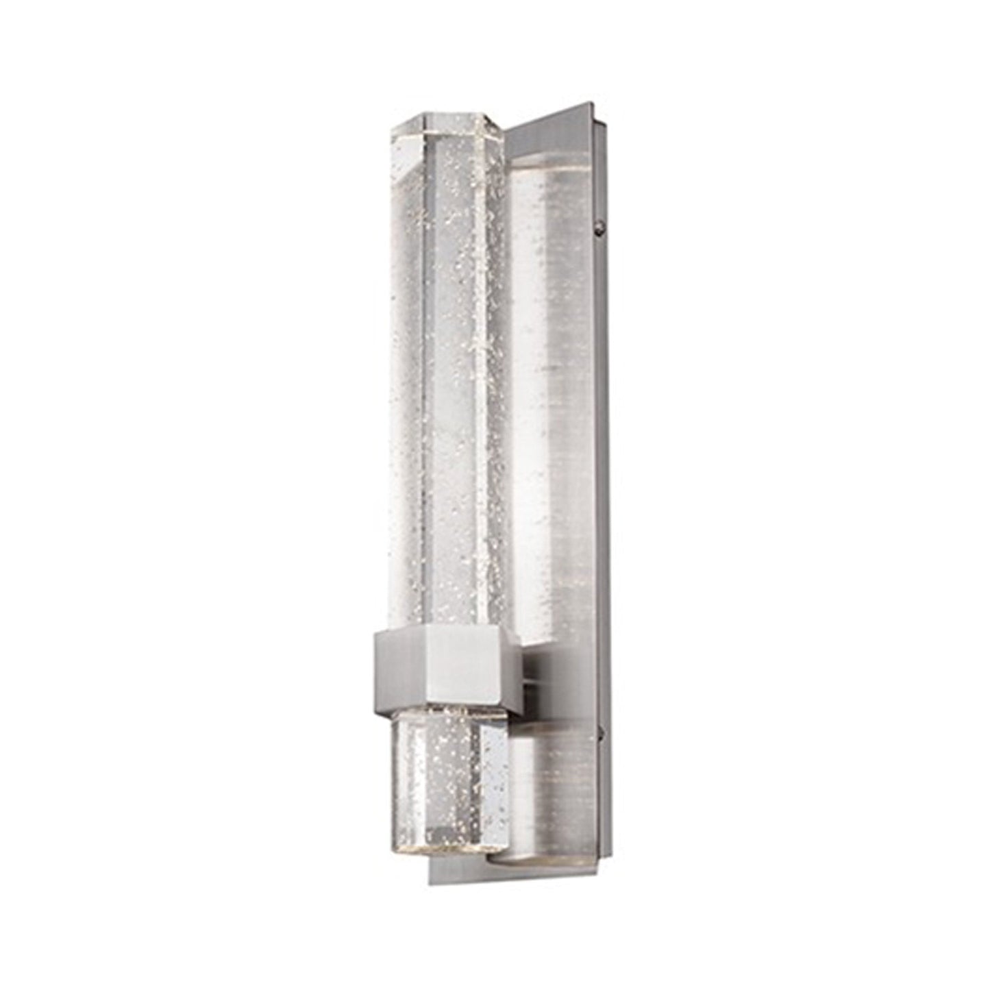 Warwick LED Wall Light in Brushed Nickel.