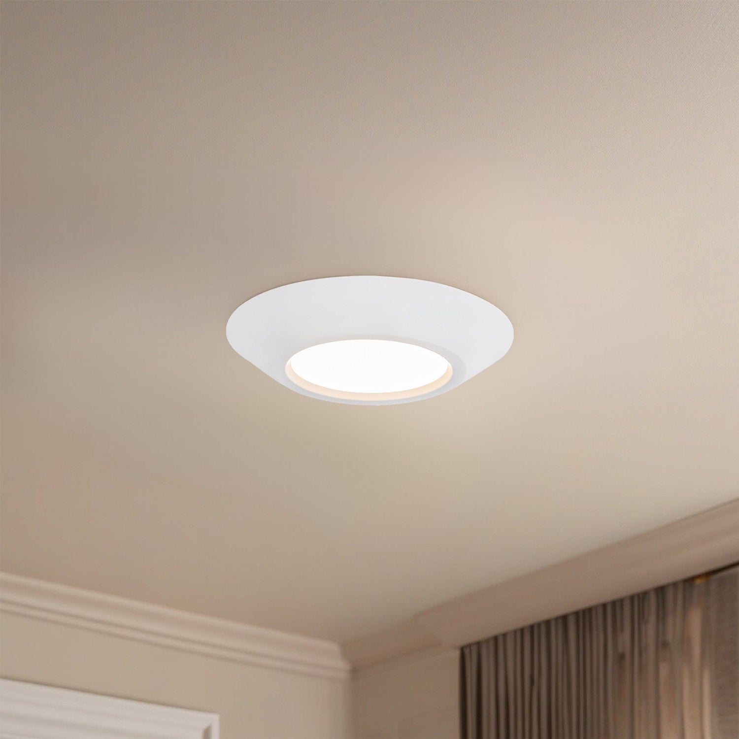 Weylo LED Flush Mount Ceiling Light in Detail.