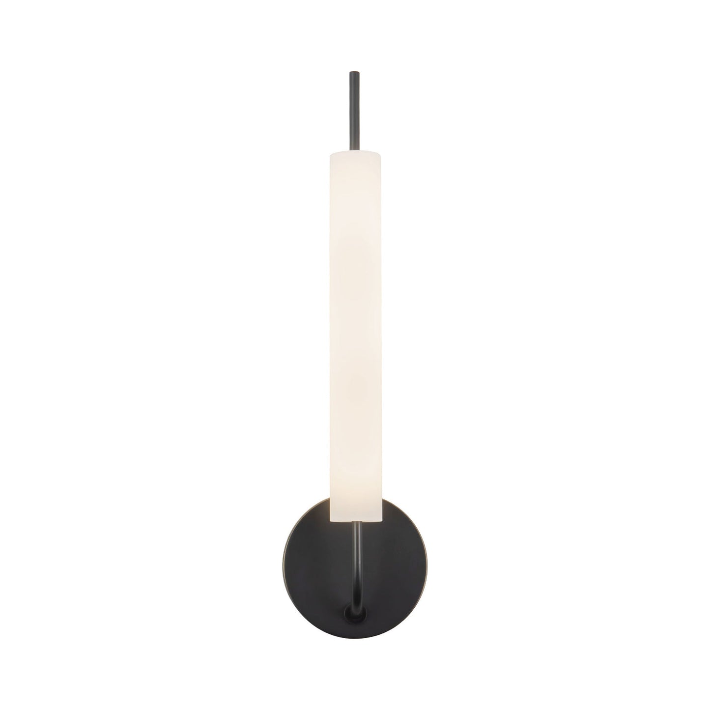 Wick LED Wall Light in Urban Bronze.