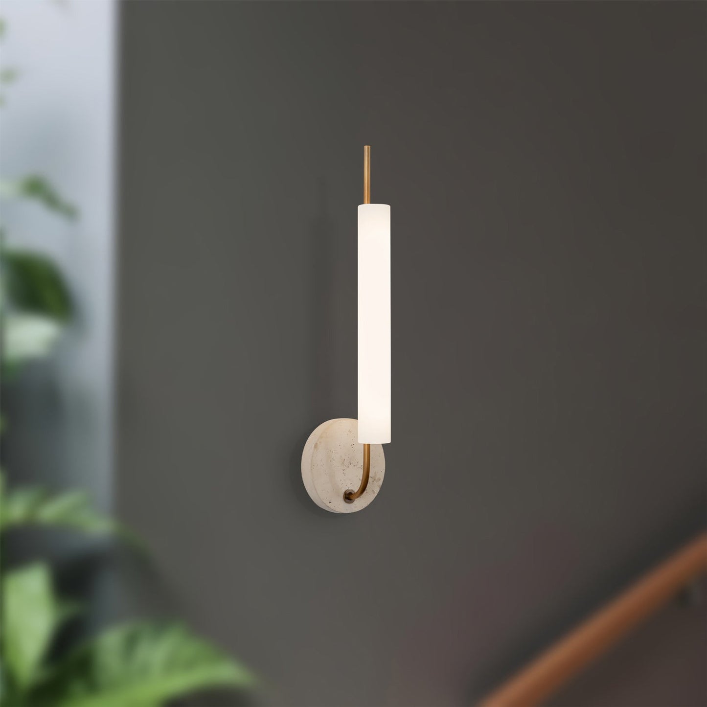 Wick LED Wall Light in Detail.
