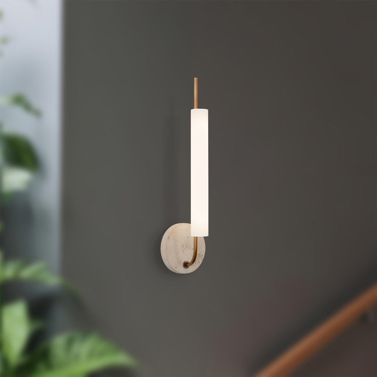 Wick LED Wall Light in Detail.