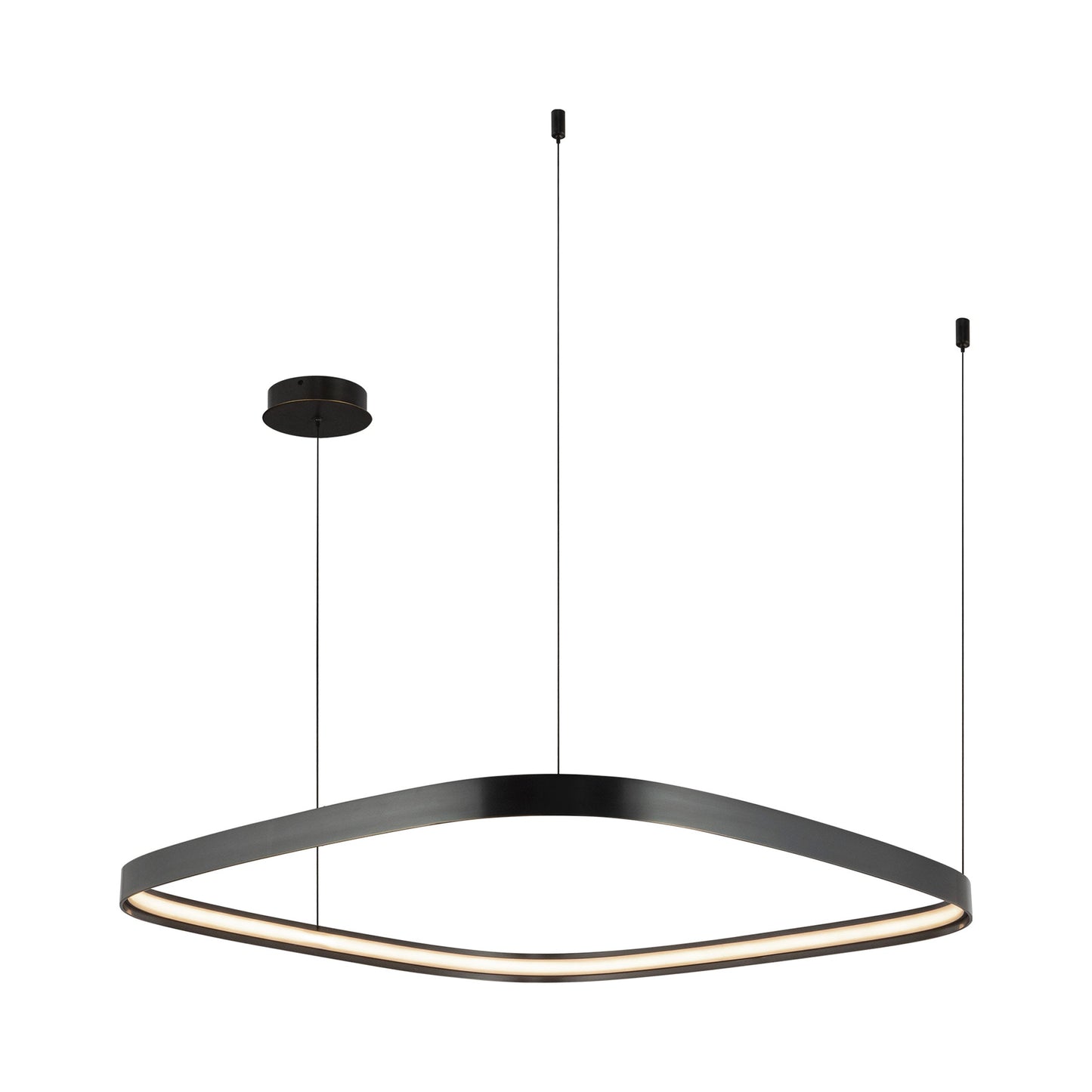 Yukon LED Pendant Light - in Urban Bronze (Medium).