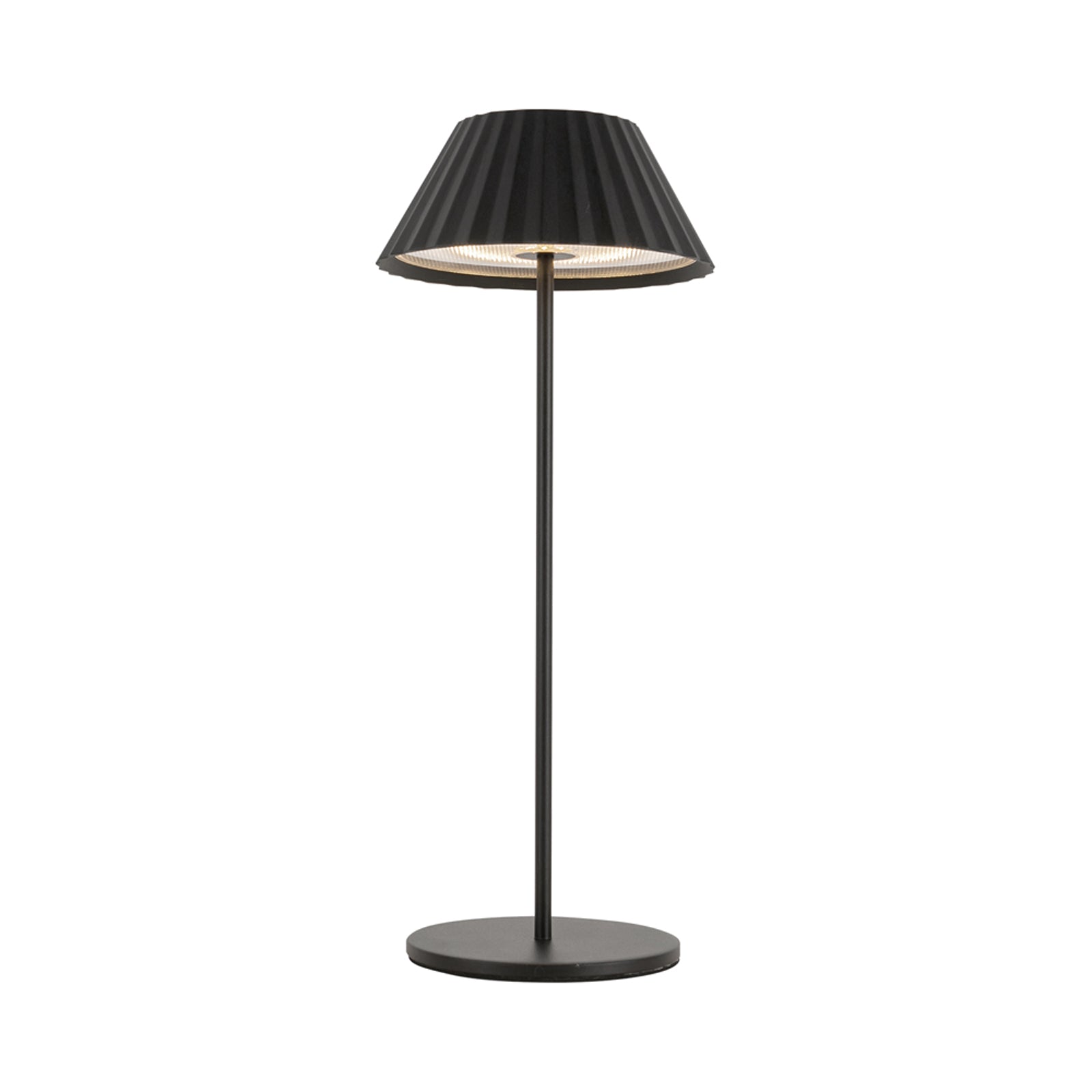 Zola LED Table Lamp in Black.