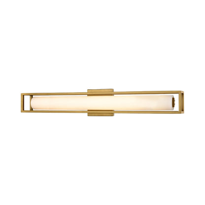 Lochwood LED Wall Light in Gold (27-Inch).