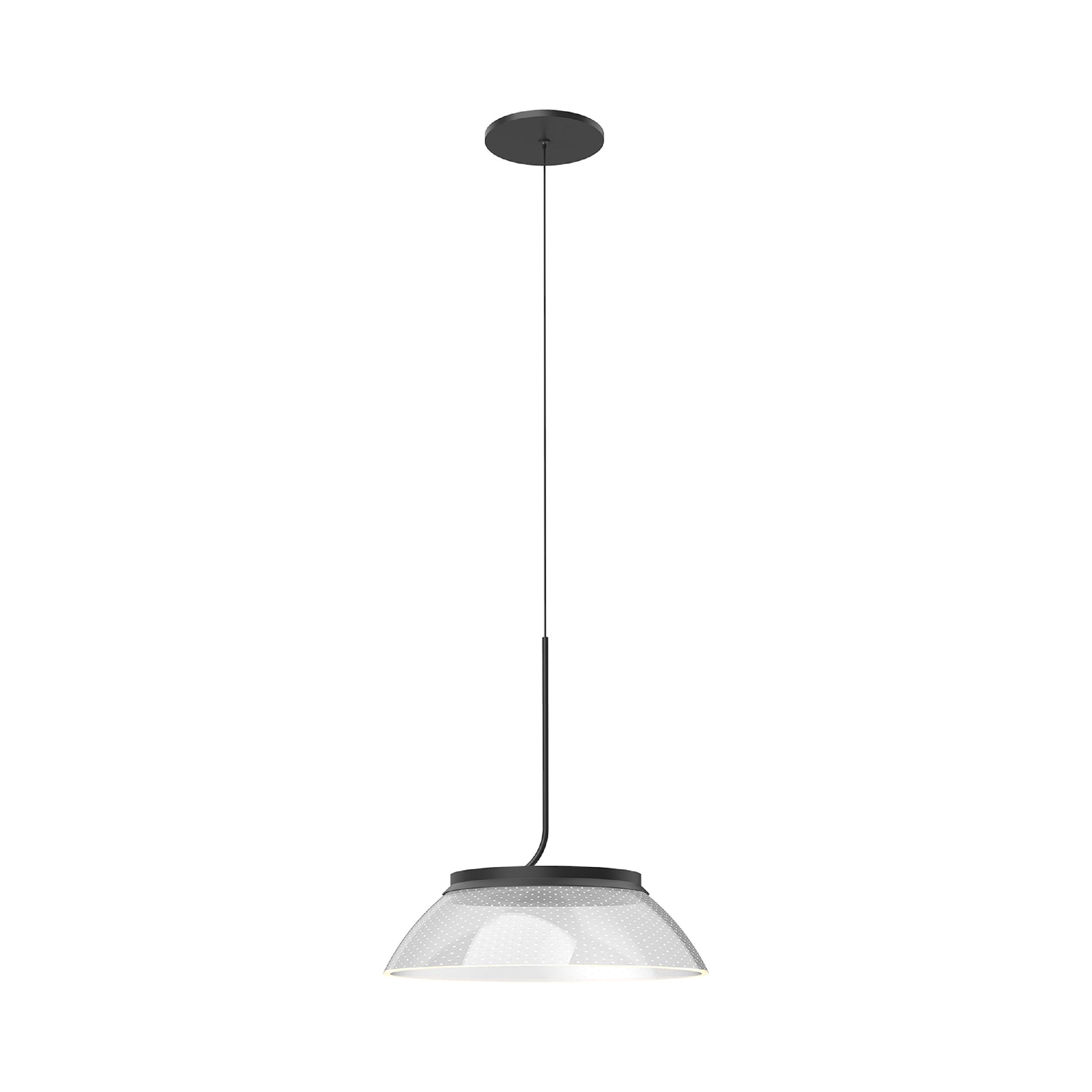 Magellan LED Pendant Light in Clear Acyrillic.