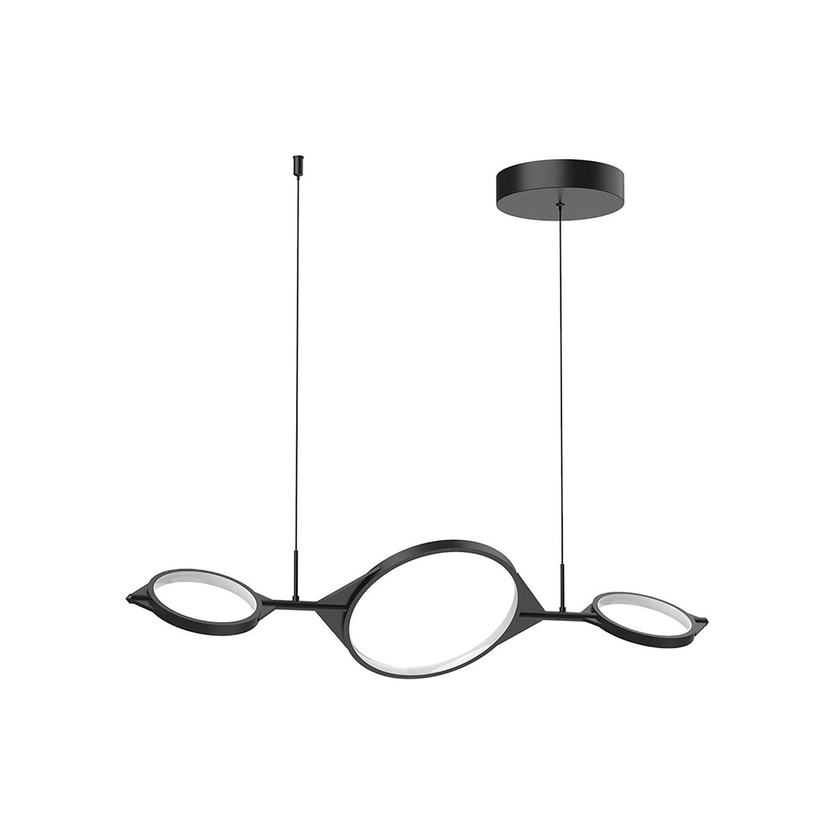Serif LED Linear Pendant Light in Detail.