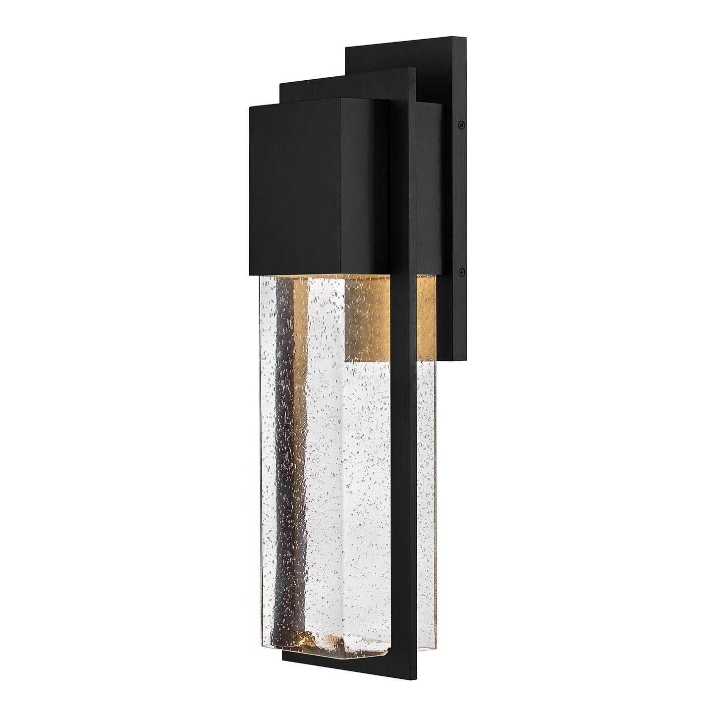 Alex Outdoor Wall Light in Black (25.5-Inch).