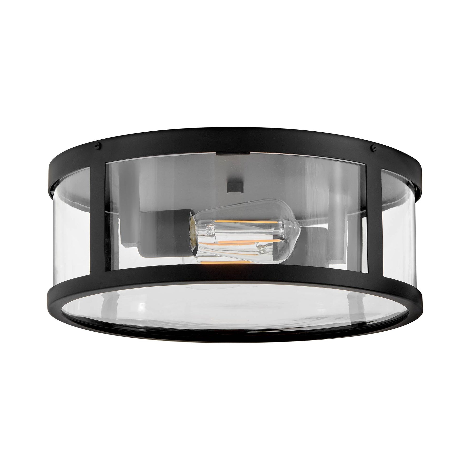 Alfie Outdoor Flush Mount Ceiling Light in Detail.