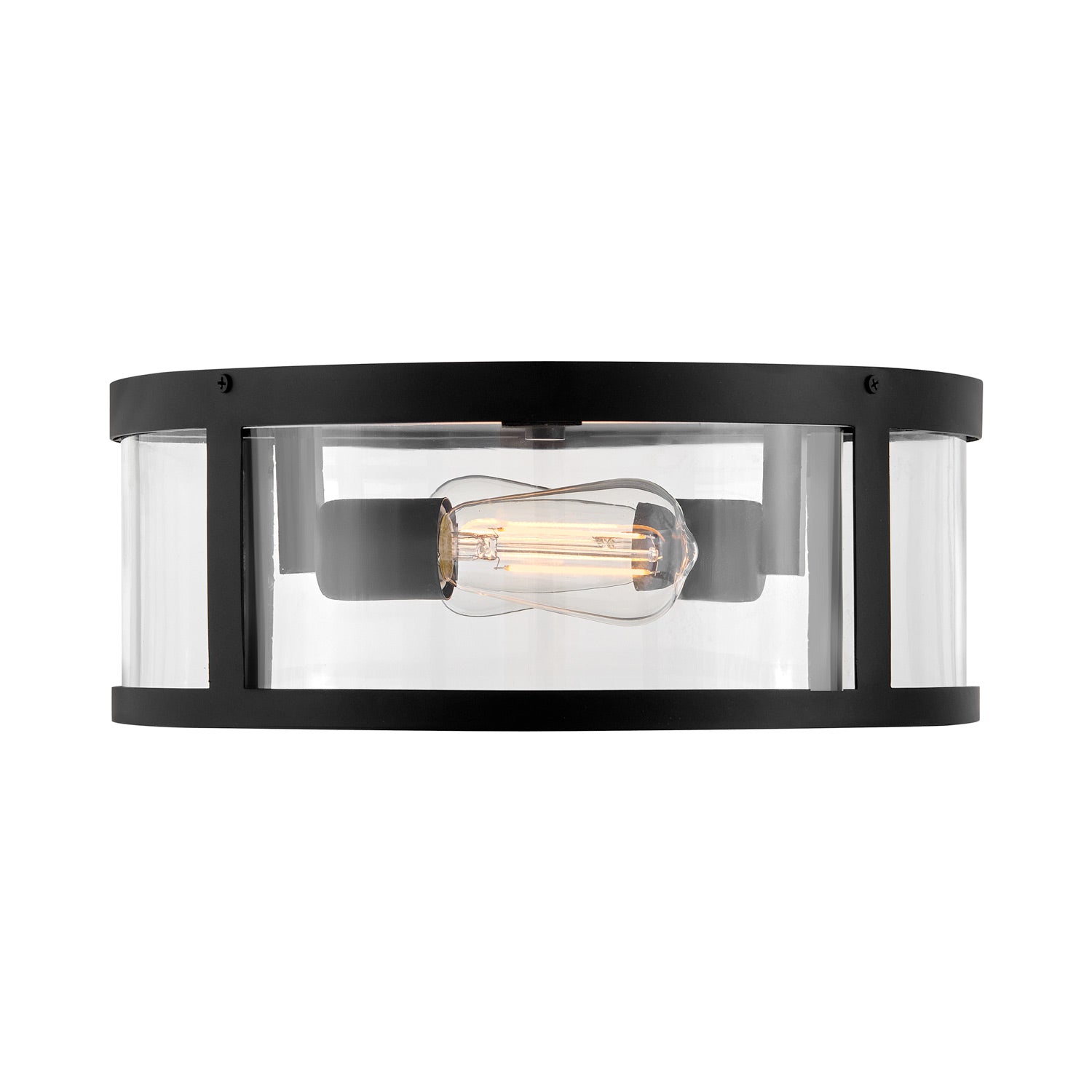 Alfie Outdoor Flush Mount Ceiling Light in Detail.