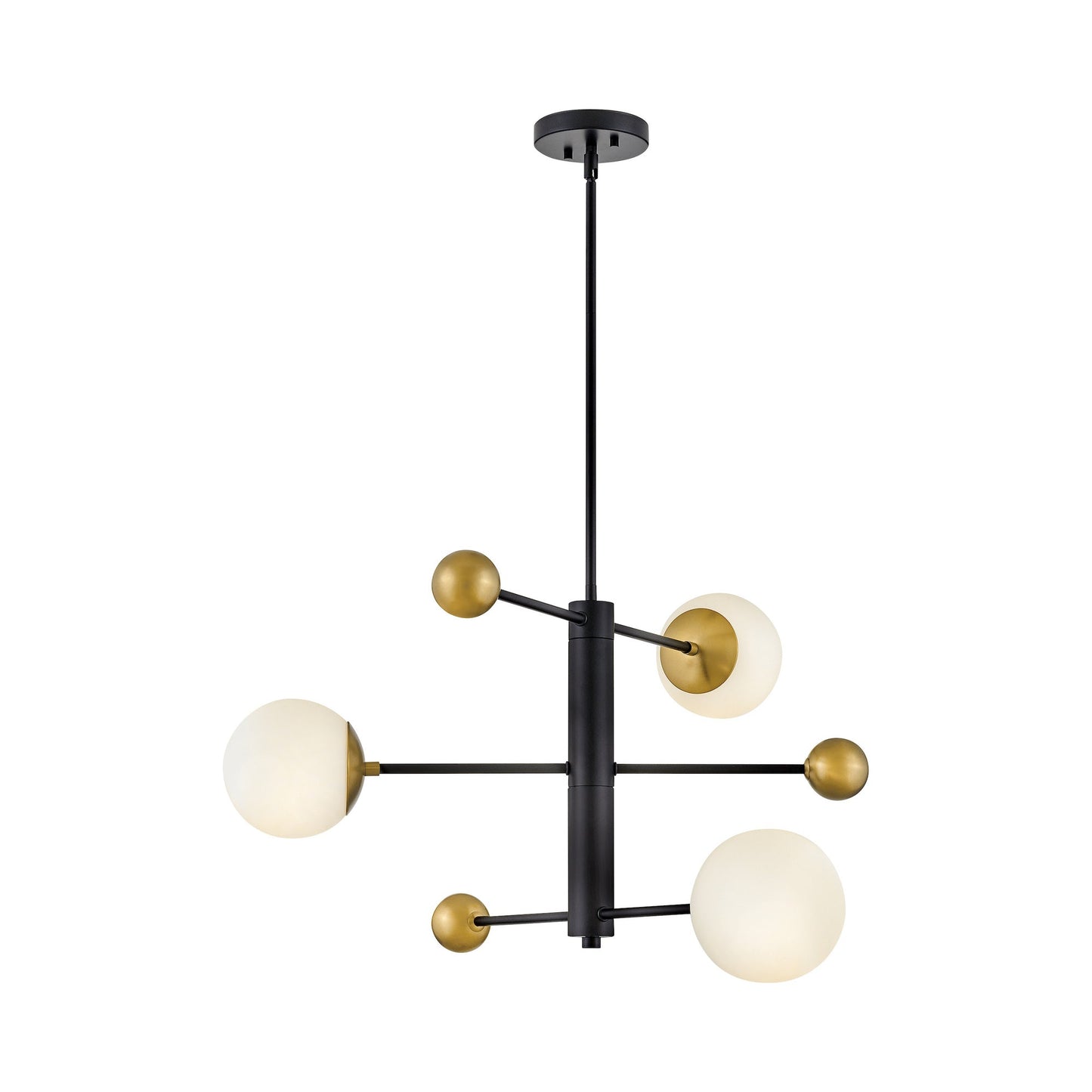Auggie Chandelier in Black.