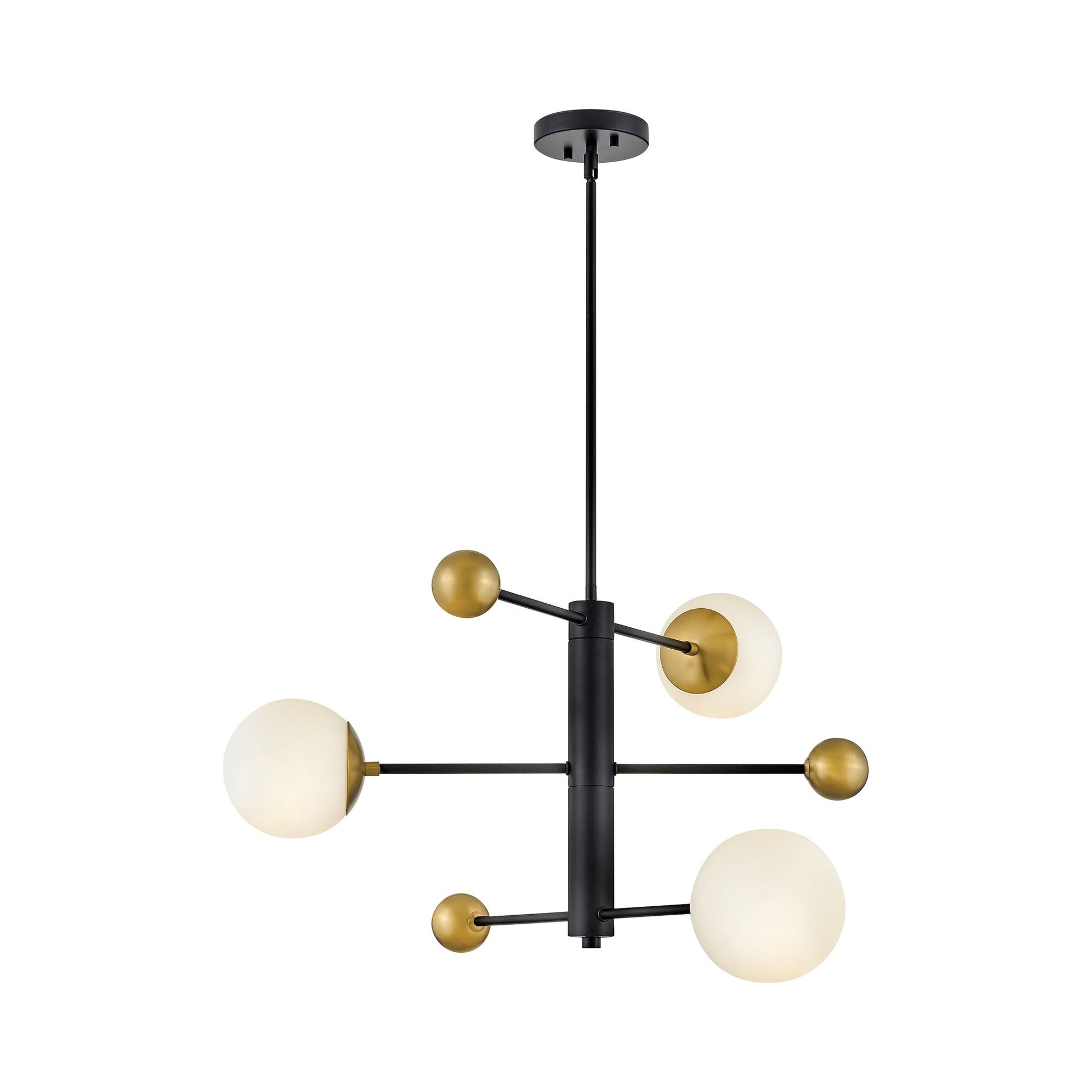 Auggie Chandelier in Black.