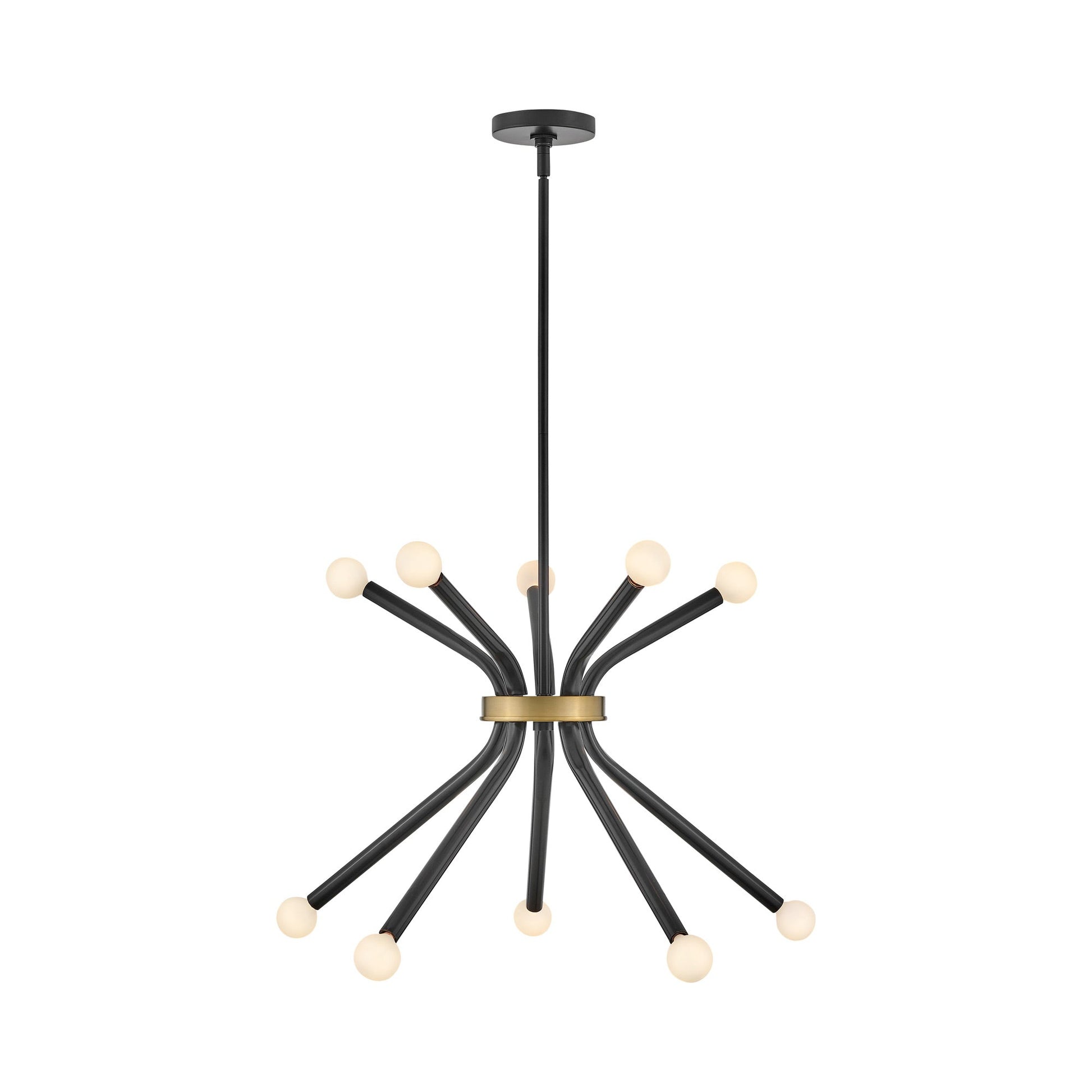 Axton Chandelier in Black.