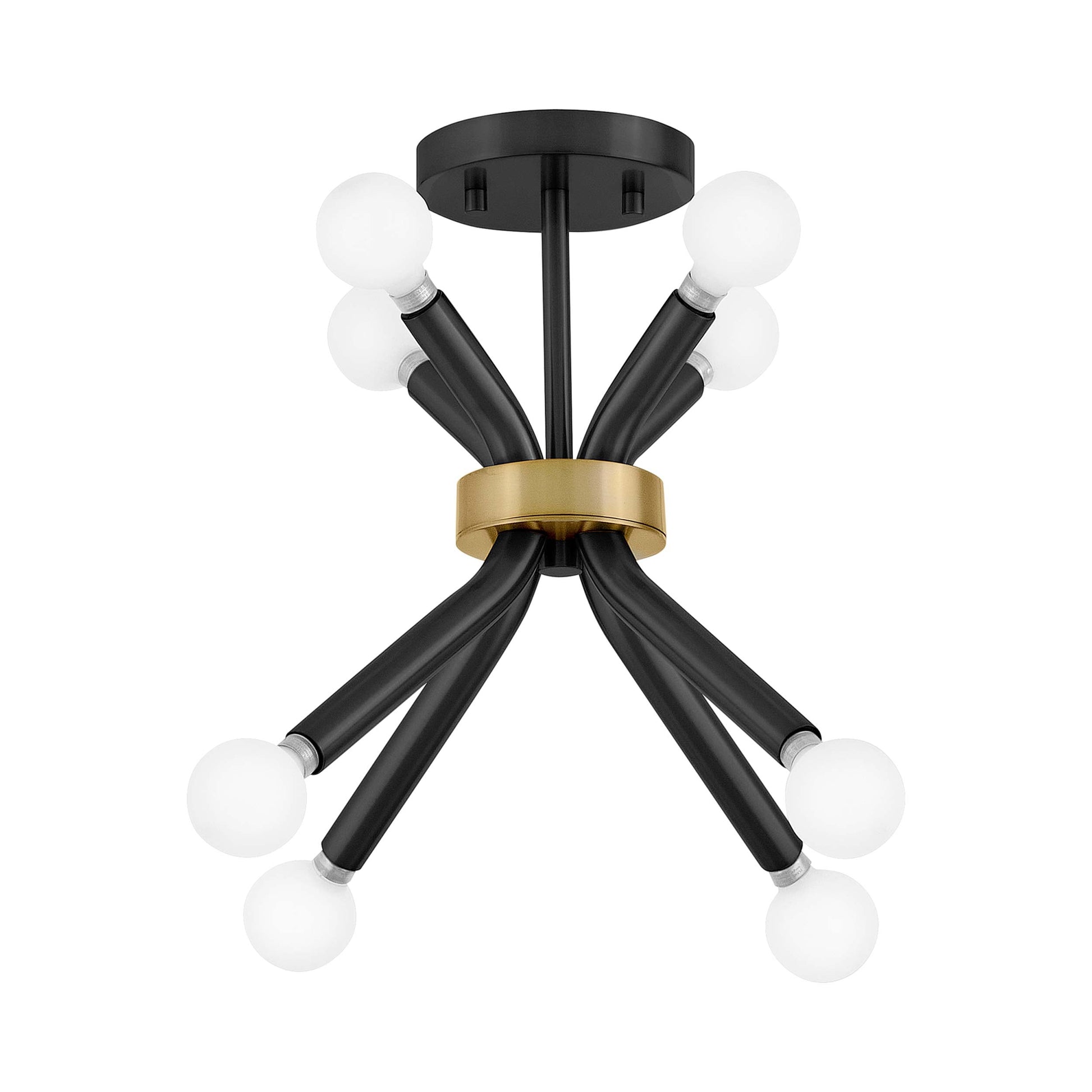 Axton Semi Flush Convertible Pendant Light.