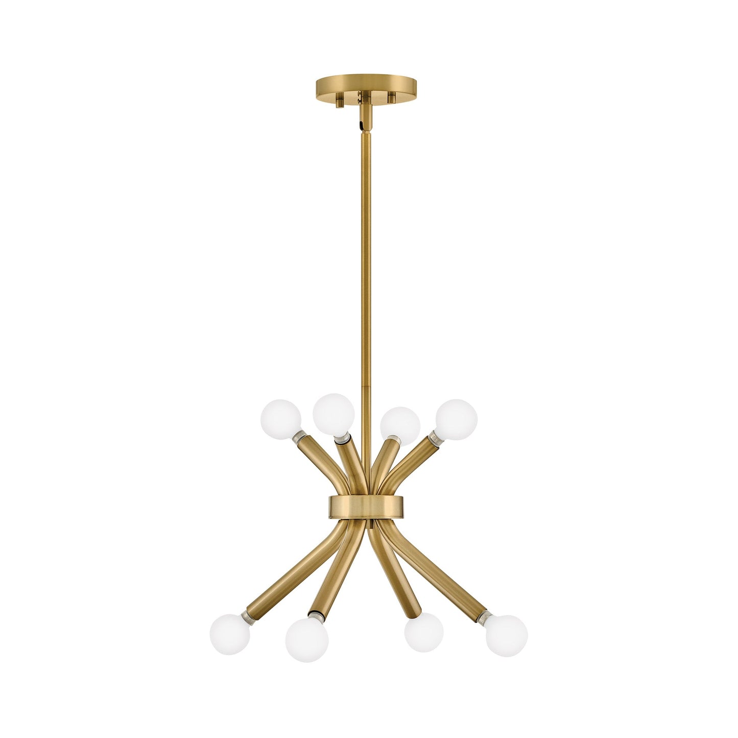 Axton Semi Flush Convertible Pendant Light in Detail.