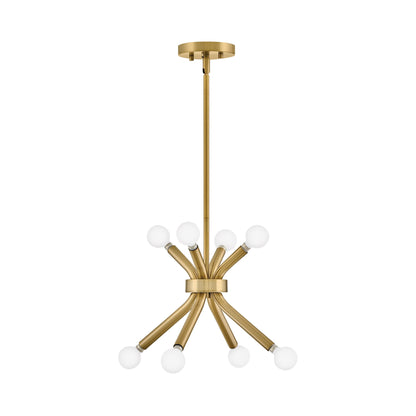 Axton Semi Flush Convertible Pendant Light in Detail.