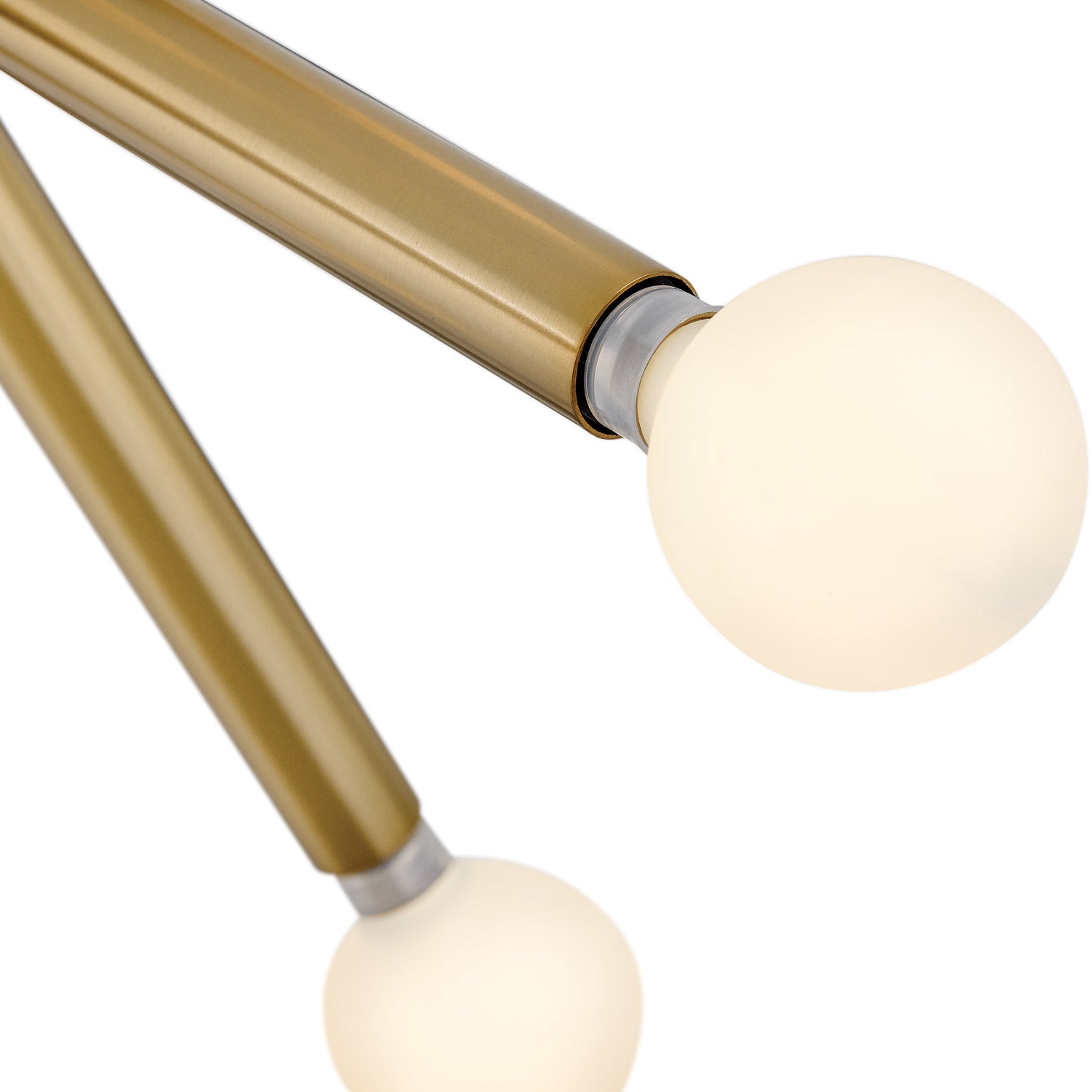Axton Semi Flush Convertible Pendant Light in Detail.