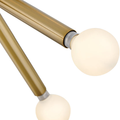 Axton Semi Flush Convertible Pendant Light in Detail.