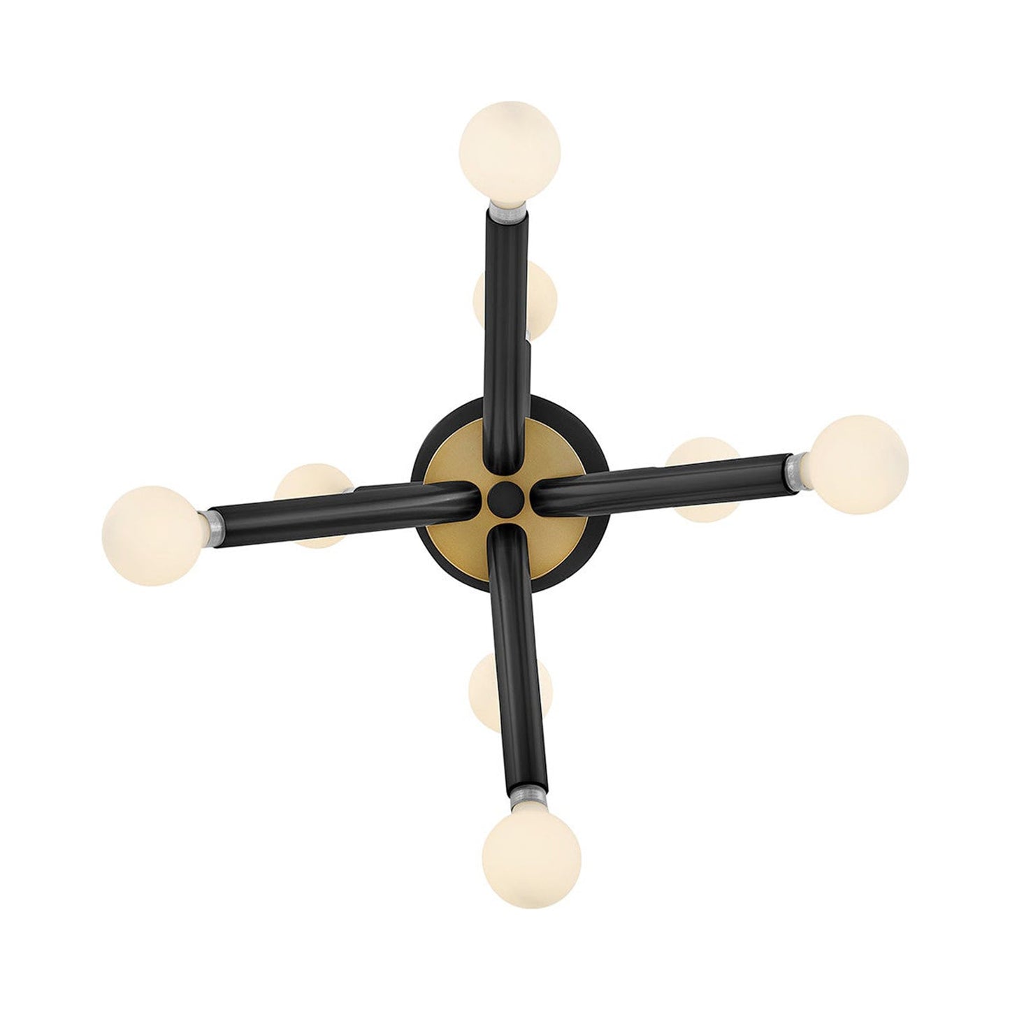 Axton Semi Flush Convertible Pendant Light in Detail.