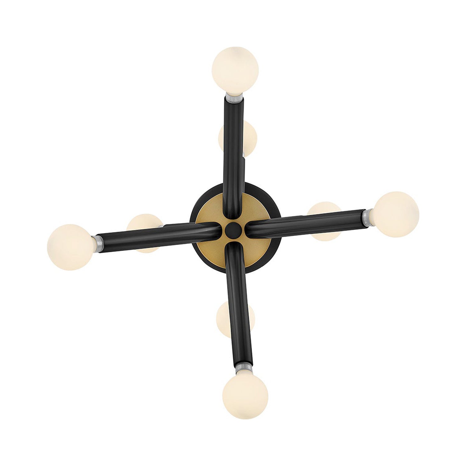 Axton Semi Flush Convertible Pendant Light in Detail.