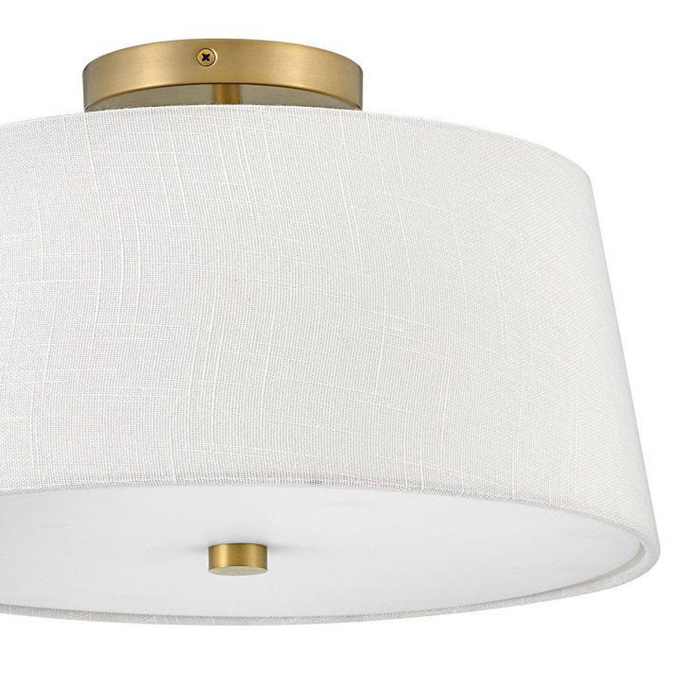 Beale Flush Mount Ceiling Light in Detail.