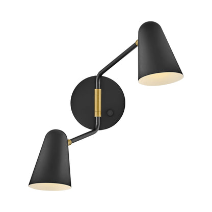 Birdie Wall Light in Black.