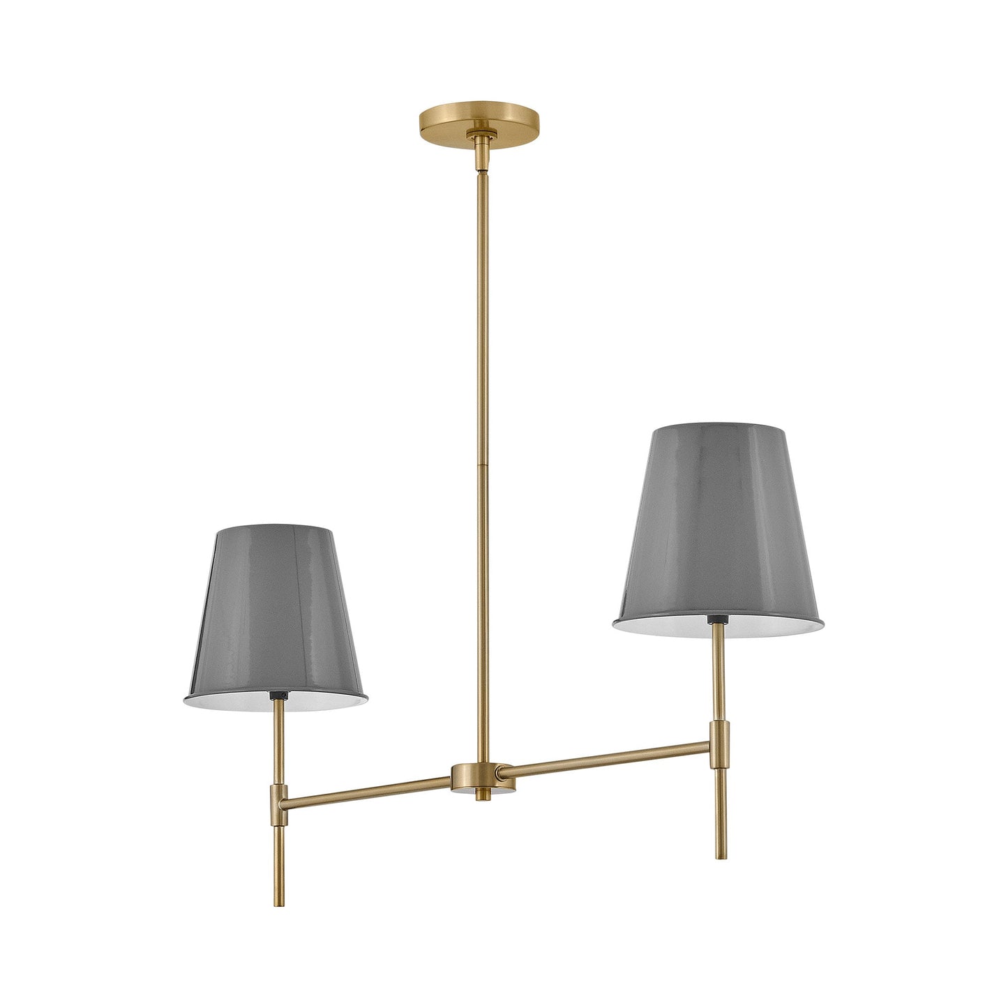 Blake Linear Chandelier in Detail.