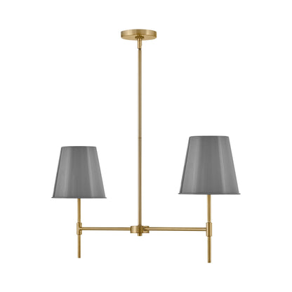 Blake Linear Chandelier in Detail.