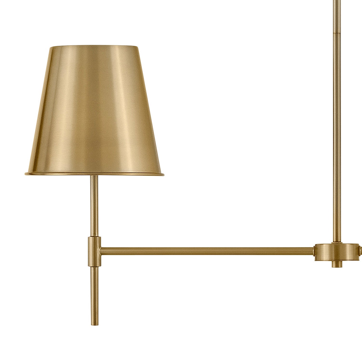 Blake Linear Chandelier in Detail.