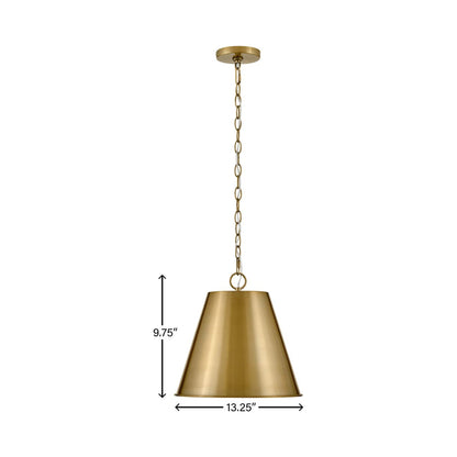 Blake Pendant Light - line drawing.