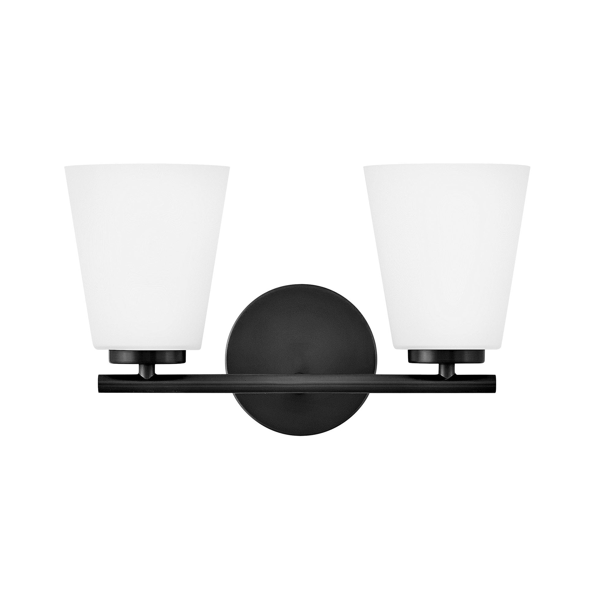 Bri Bath Vanity Light in Black (2-Light).