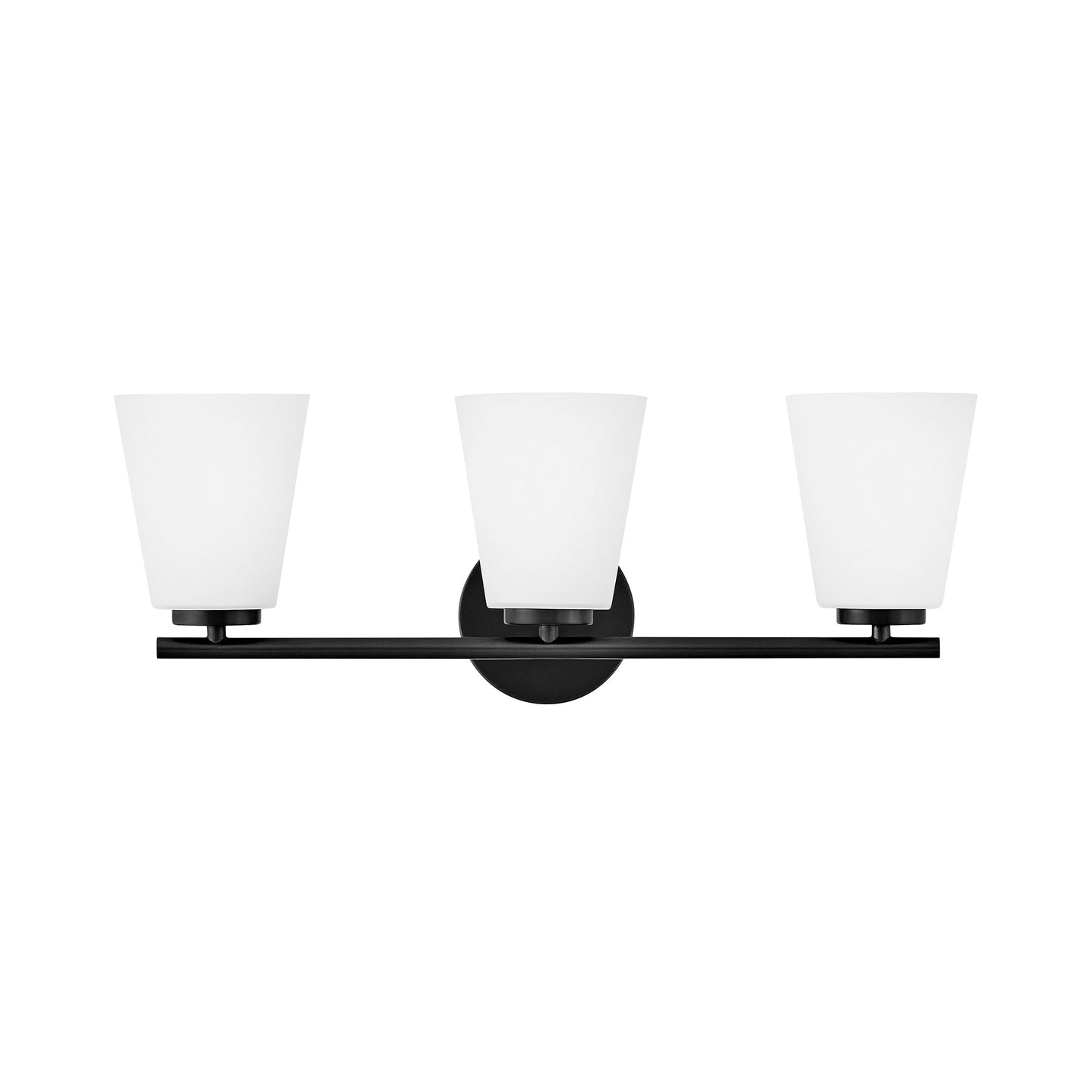 Bri Bath Vanity Light in Black (3-Light).