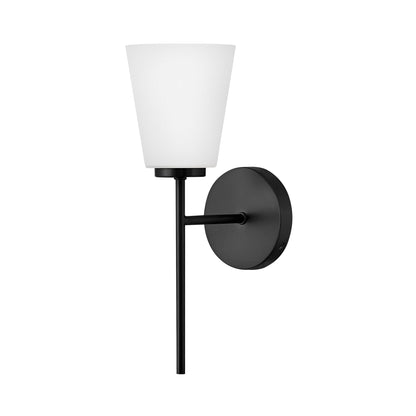 Bri Bath Wall Light in Black.
