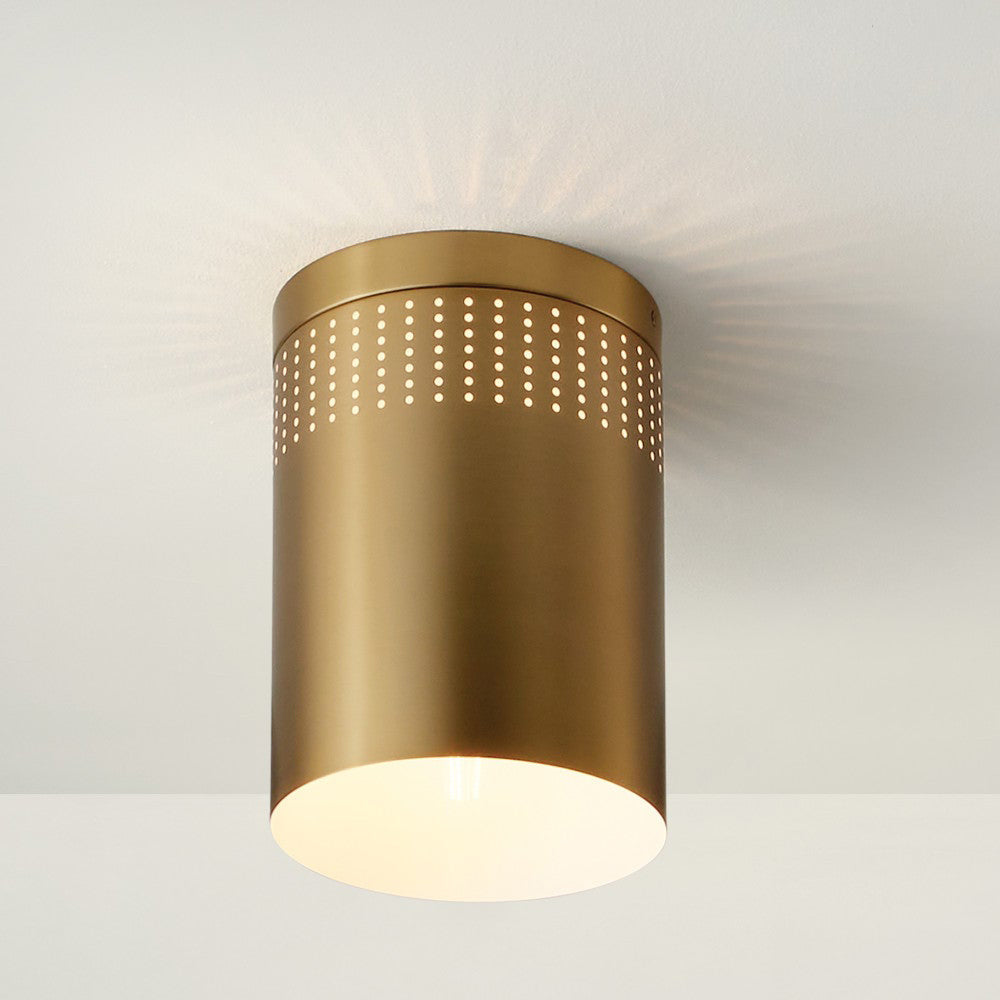 Casey Flush Mount Ceiling Light in Detail.