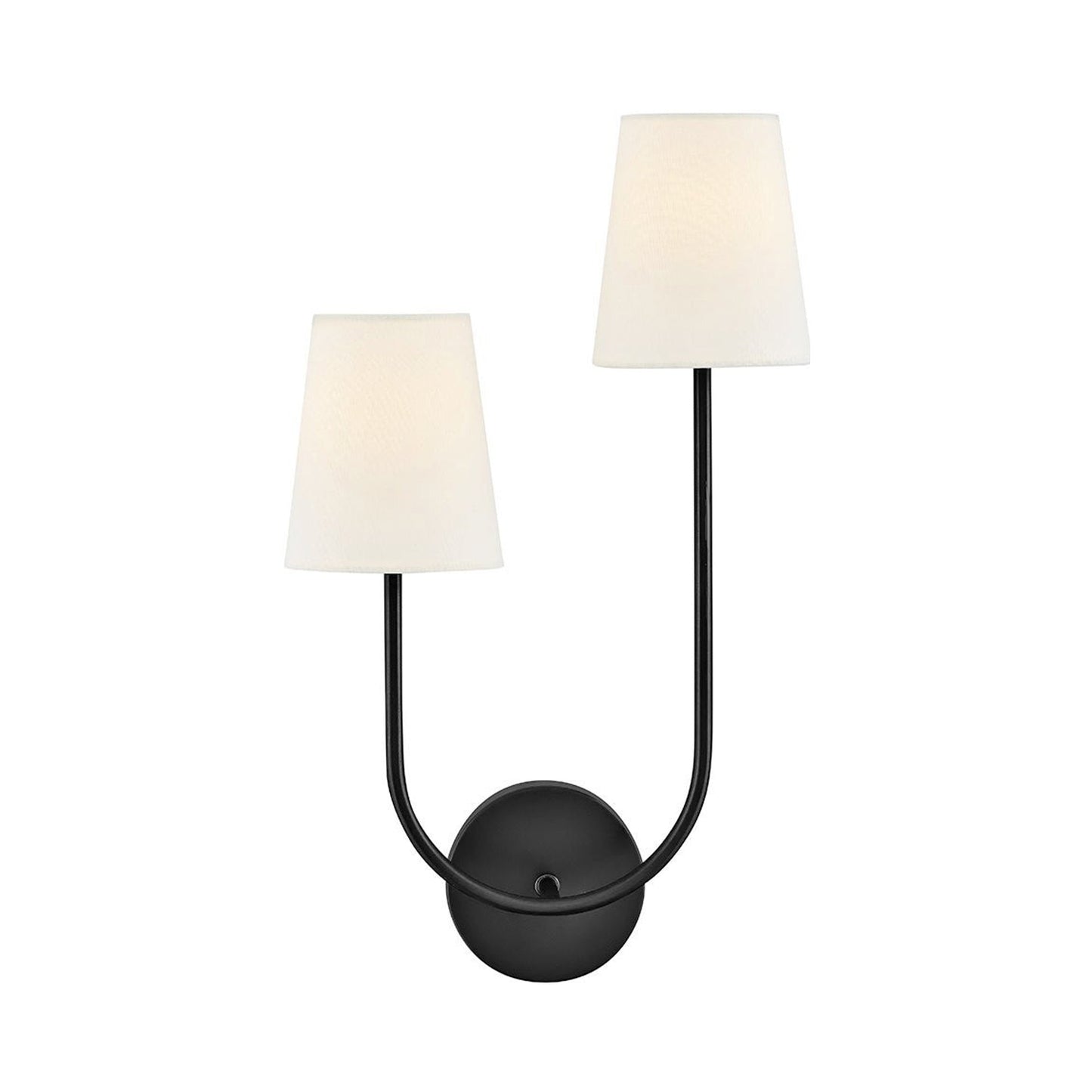 Cora Wall Light in Black (Right).