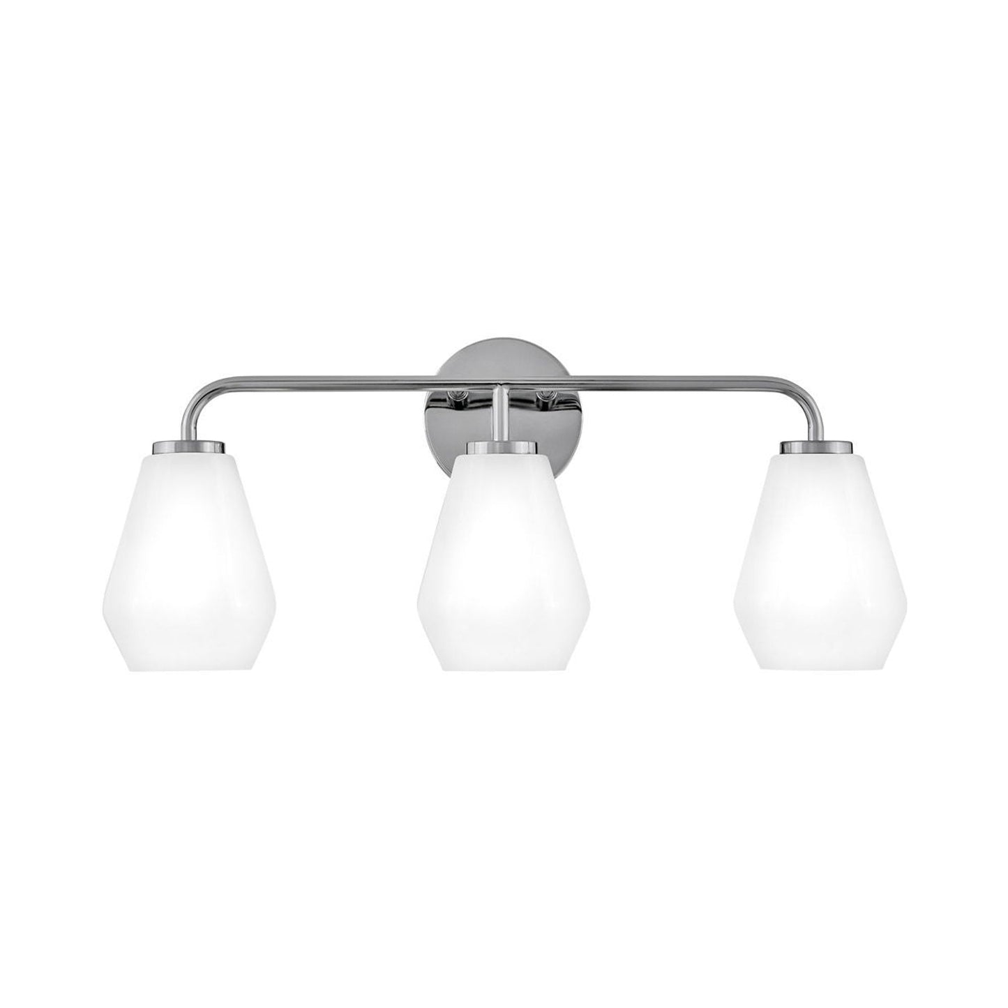 Gio Bath Vanity Light in Chrome (3-Light).