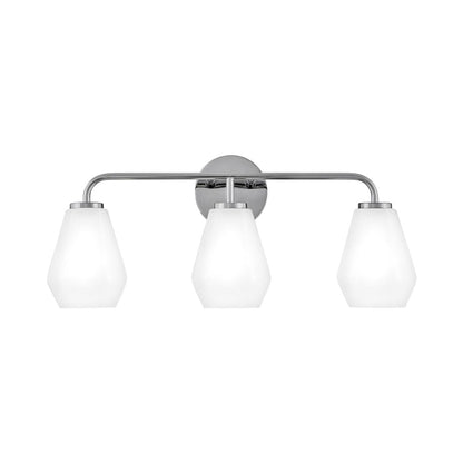 Gio Bath Vanity Light in Chrome (3-Light).