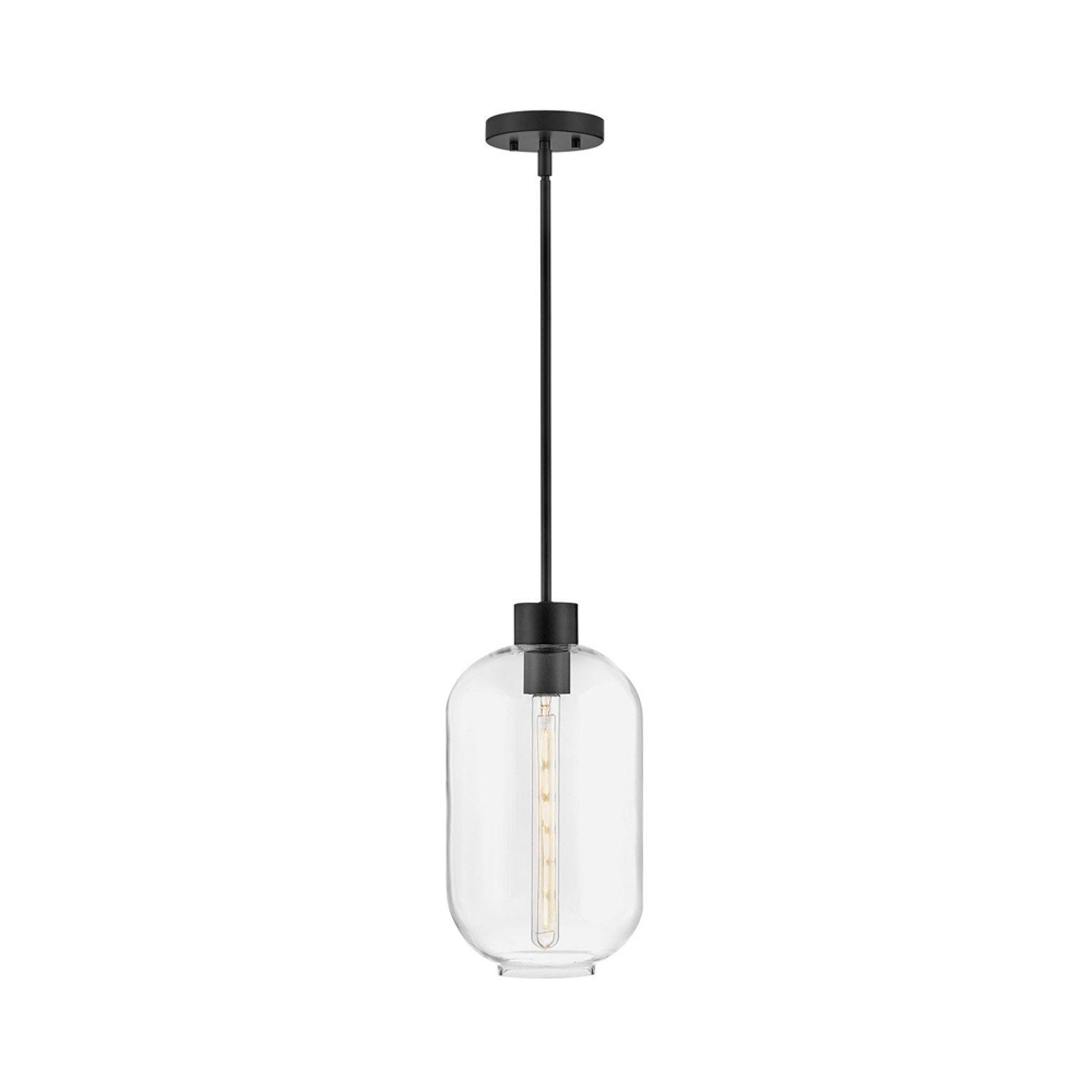 Greer Pendant Light in Black.
