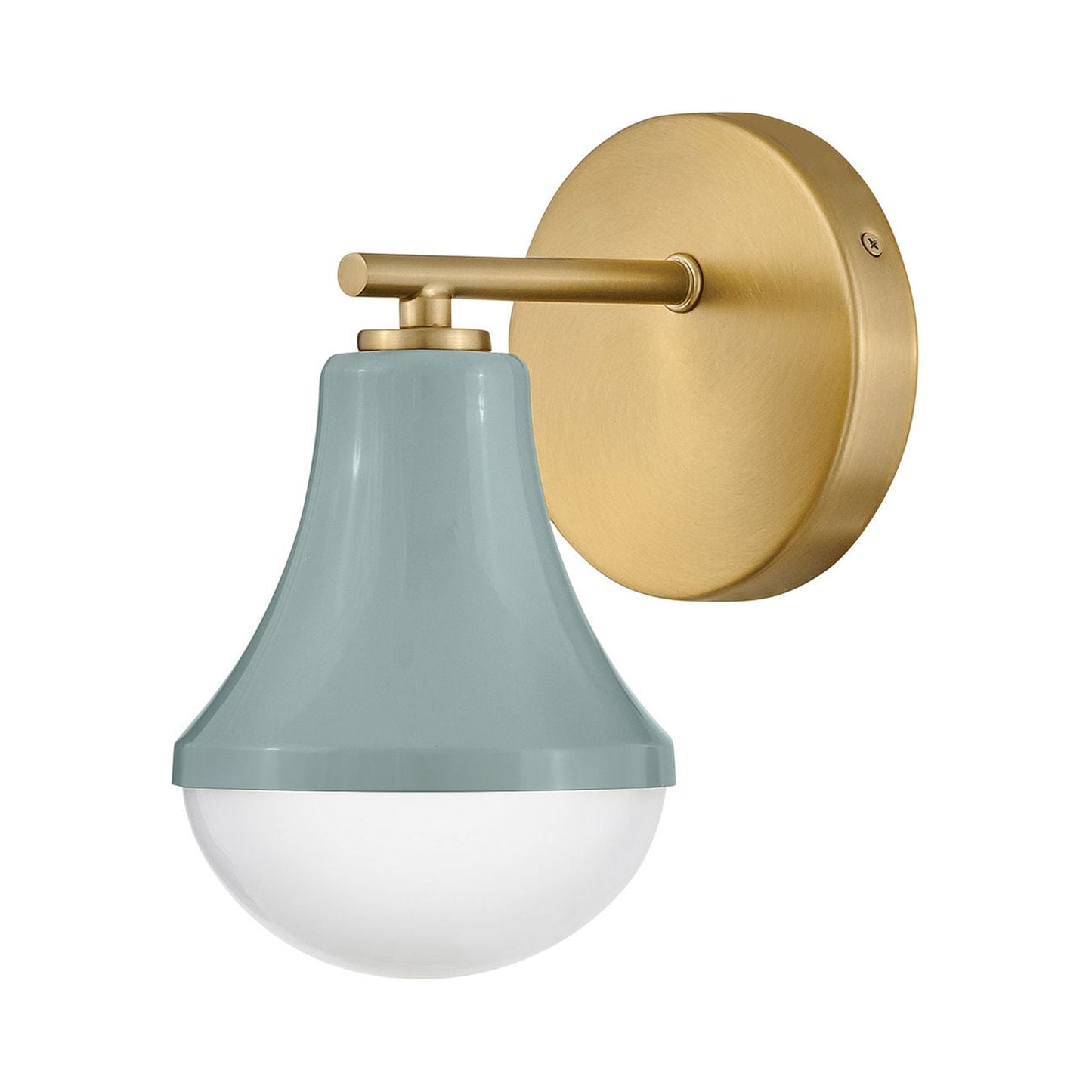 Haddie Bath Wall Light in Seafoam (1-Light).