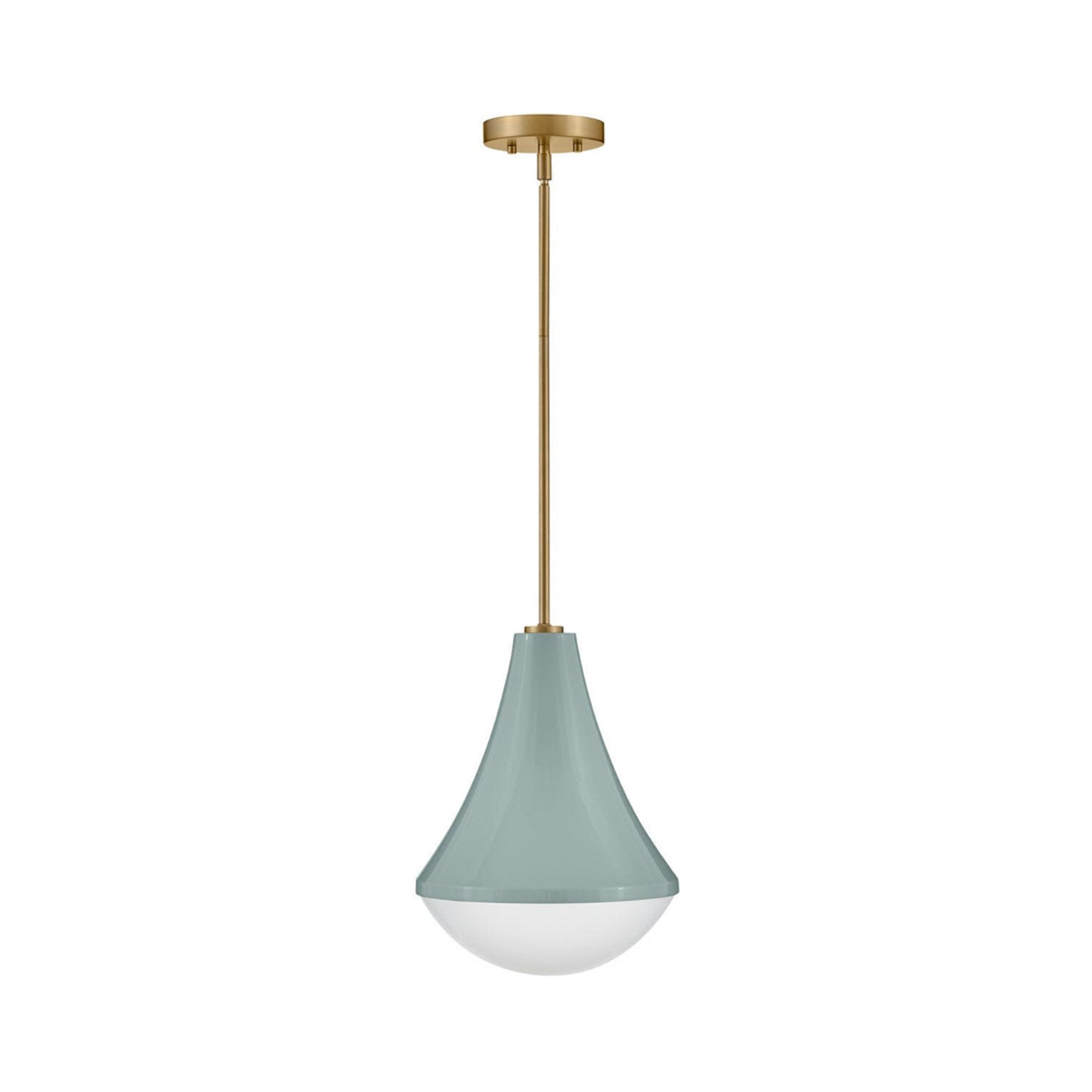 Haddie Pendant Light in Seafoam.