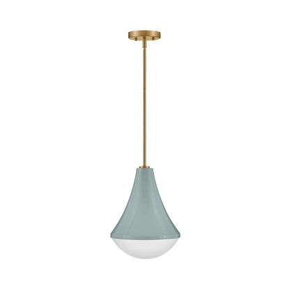 Haddie Pendant Light in Seafoam.